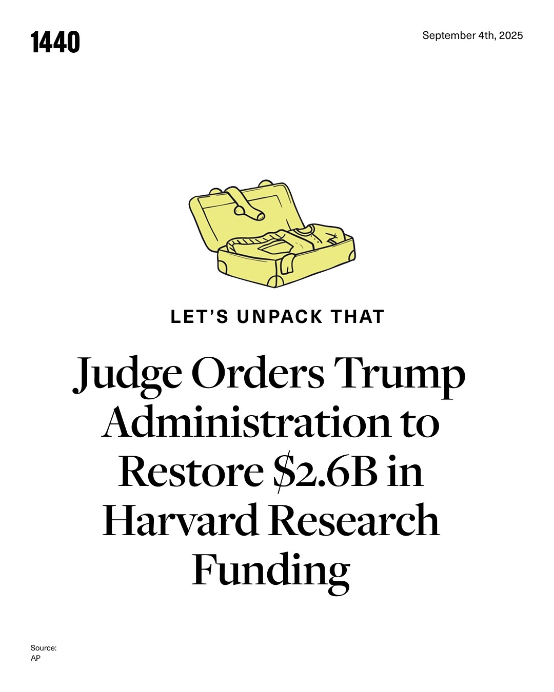 Trump Research Funding